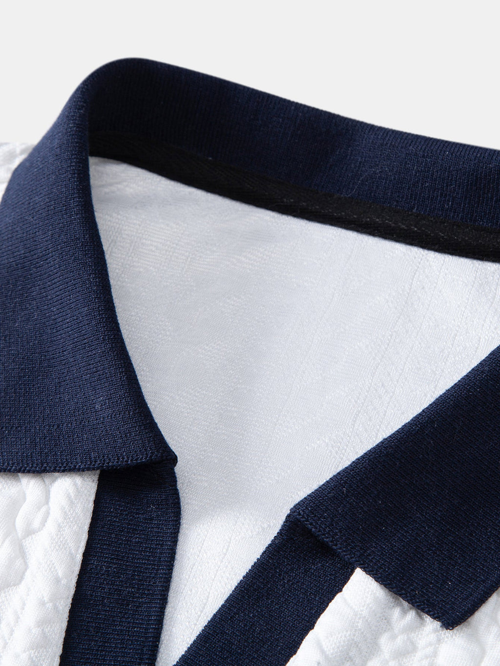 Contrast Jacquard Polo & Slim-Fit Tapered Pants