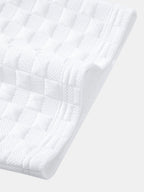 Bequemes T-Shirt mit Karomuster und Jacquard-Shorts im Karodesign
