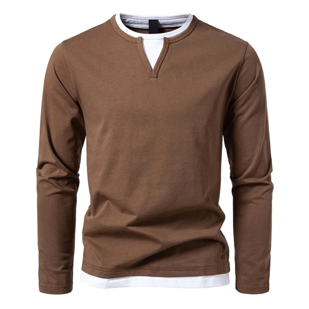 Henry | Langärmliges Baumwollshirt