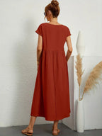 Gabrielle | Zeitloses elegantes Midikleid