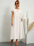 Gabrielle | Zeitloses elegantes Midikleid