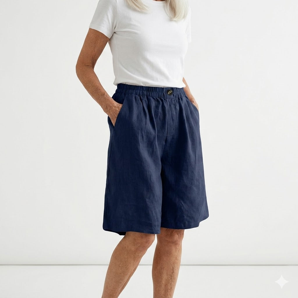 Wandeline™ — Bequeme, weite Sommerhose mit elastischem Bund