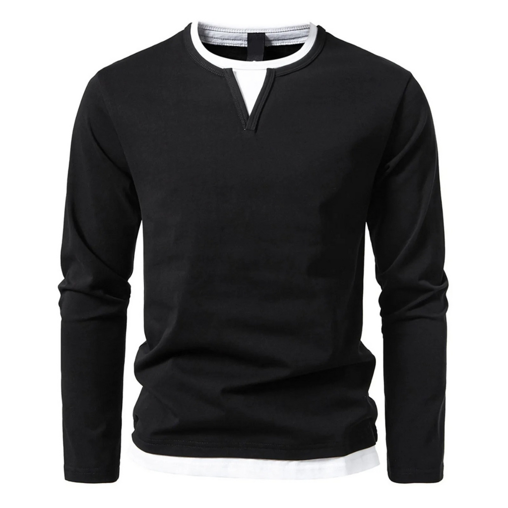 Henry | Langärmliges Baumwollshirt