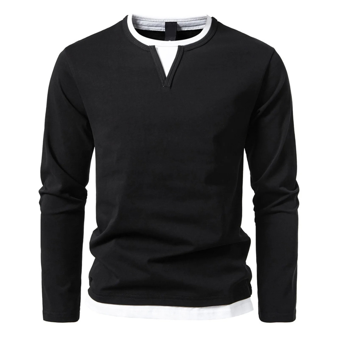 Henry | Langärmliges Baumwollshirt