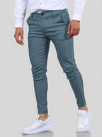 Noa Stretch Trousers - Light Blue