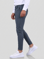 Noa Stretch Pants - Steel Blue