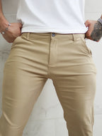 Kaki Noa Stretch Pants