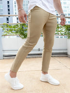Kaki Noa Stretch Pants