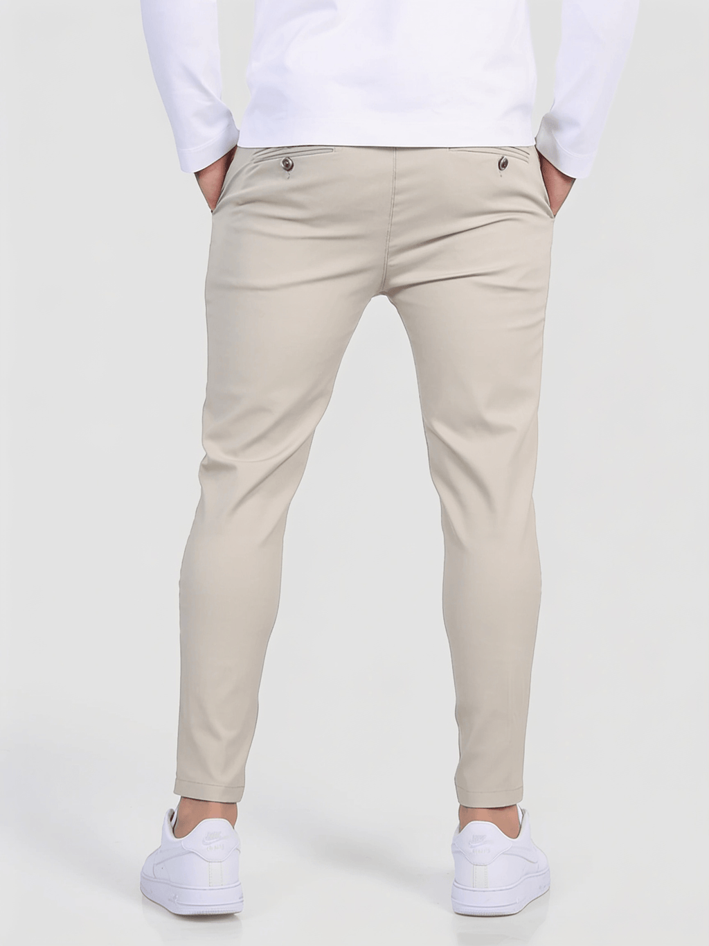 Beige Noa Stretch Pants