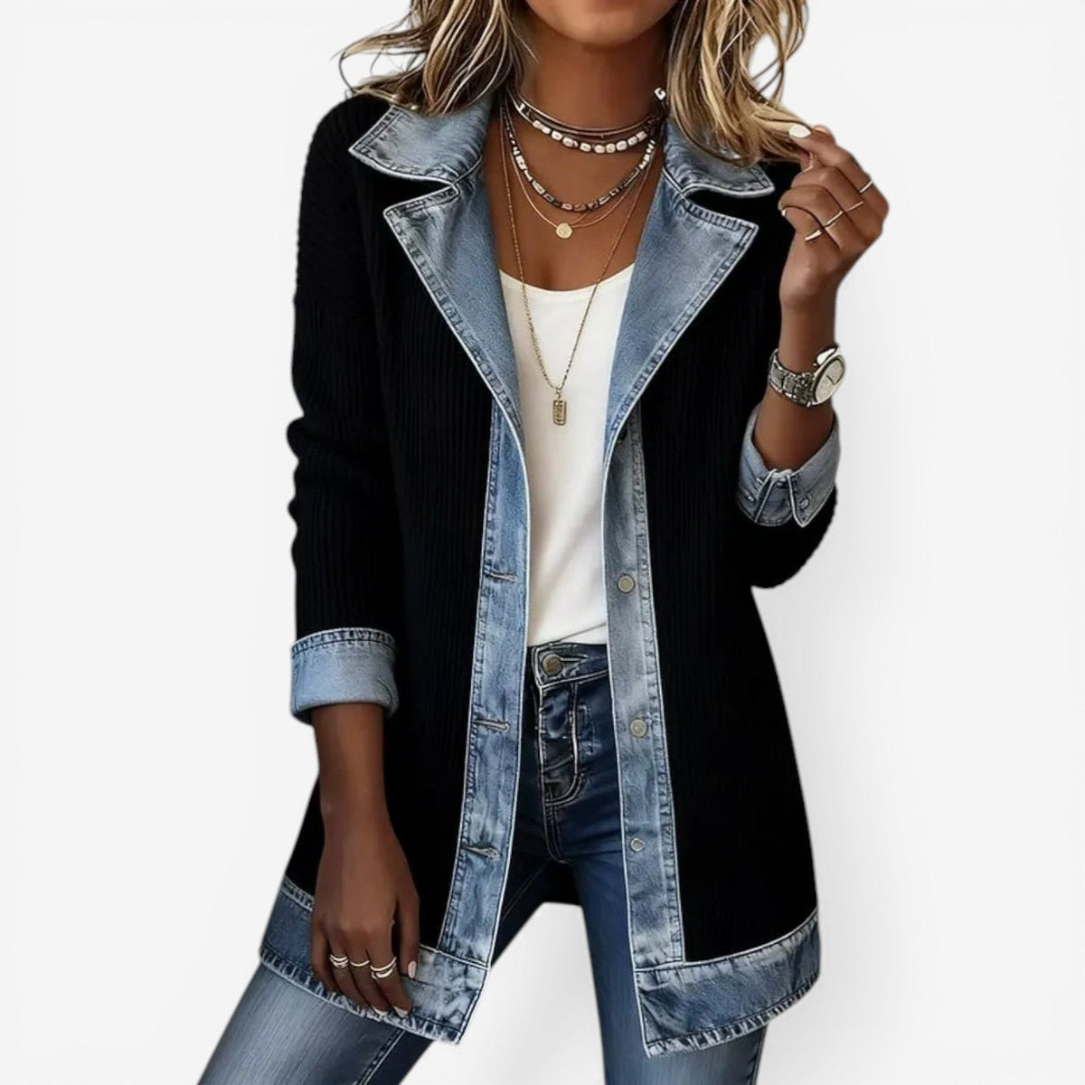 Emilia | Unisex Denim Jacket