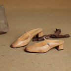 Meyra Leather Slippers