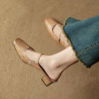 Meyra Leather Slippers
