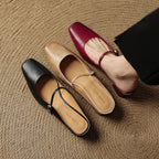 Meyra Leather Slippers