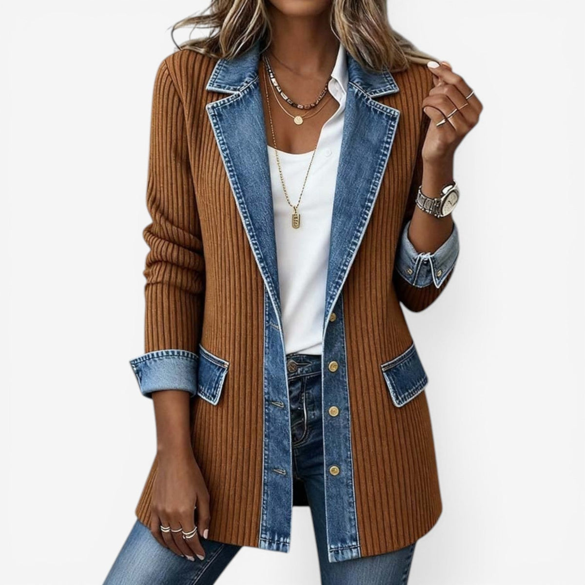 Emilia | Unisex Denim Jacket