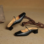 Meyra Leather Slippers
