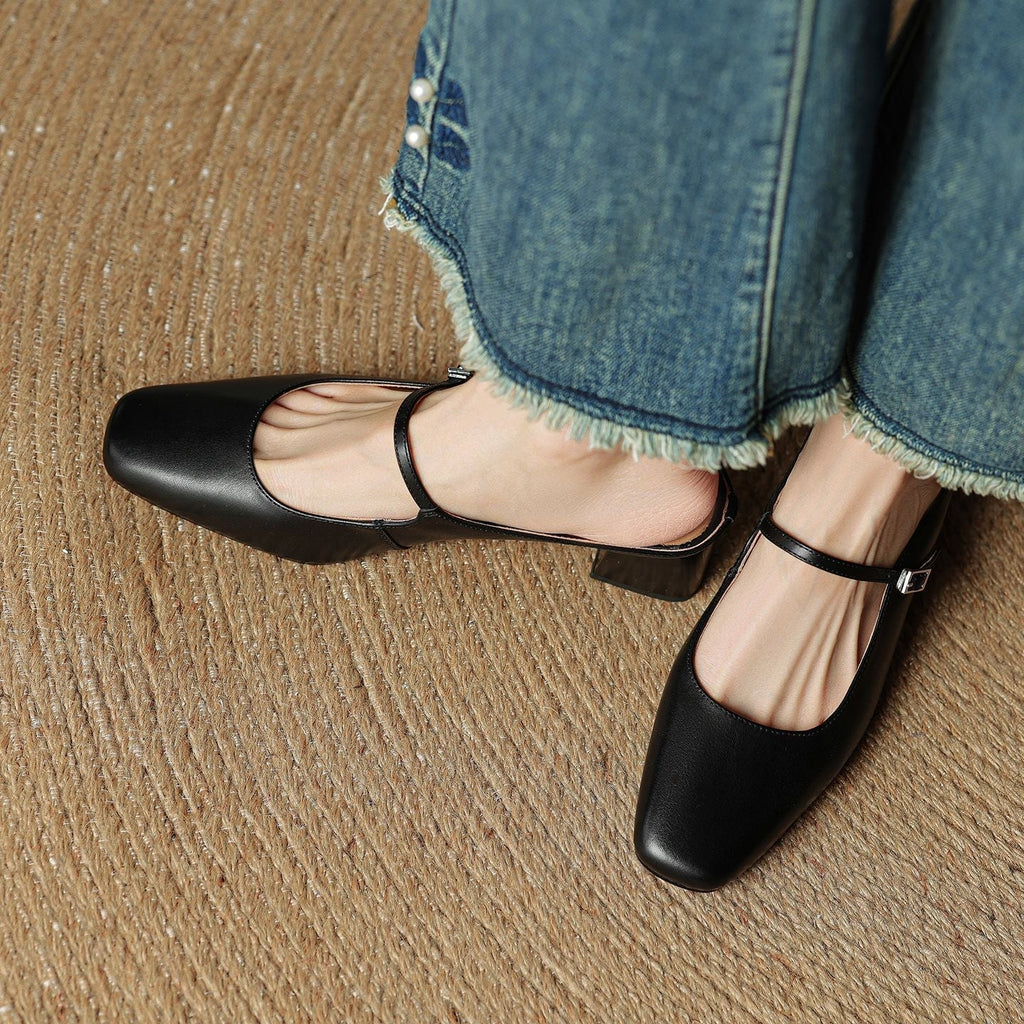 Meyra Leather Slippers