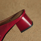 Meyra Leather Slippers