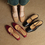 Meyra Leather Slippers