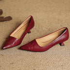 Serane Leder High Heels