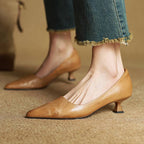 Serane Leder High Heels