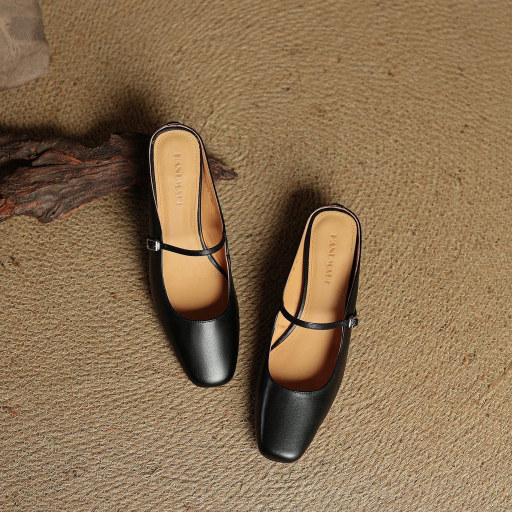 Meyra Leather Slippers