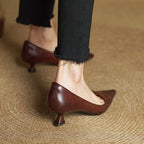 Serane Leder High Heels