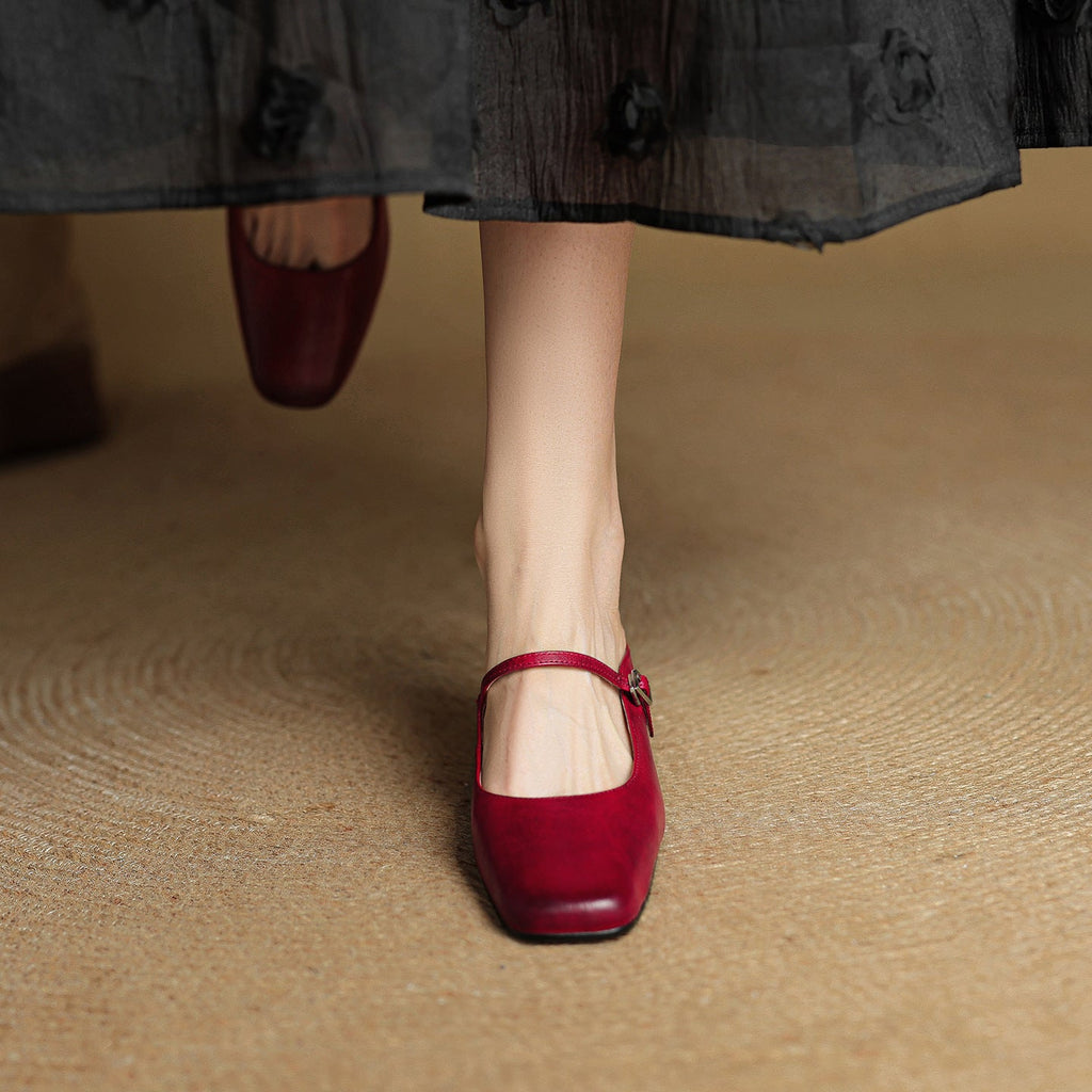 Meyra Leather Slippers