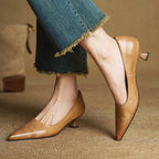Serane Leder High Heels
