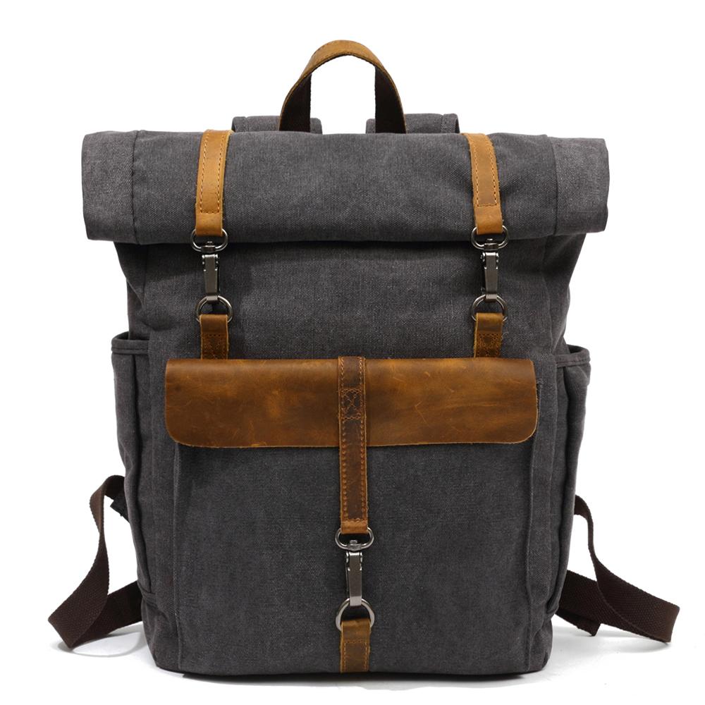 ZÜRICH Vintage Canvas Backpack