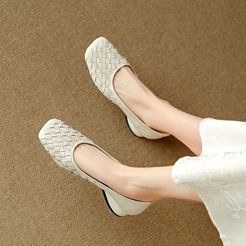 Marcelle Leather Ballet Flats
