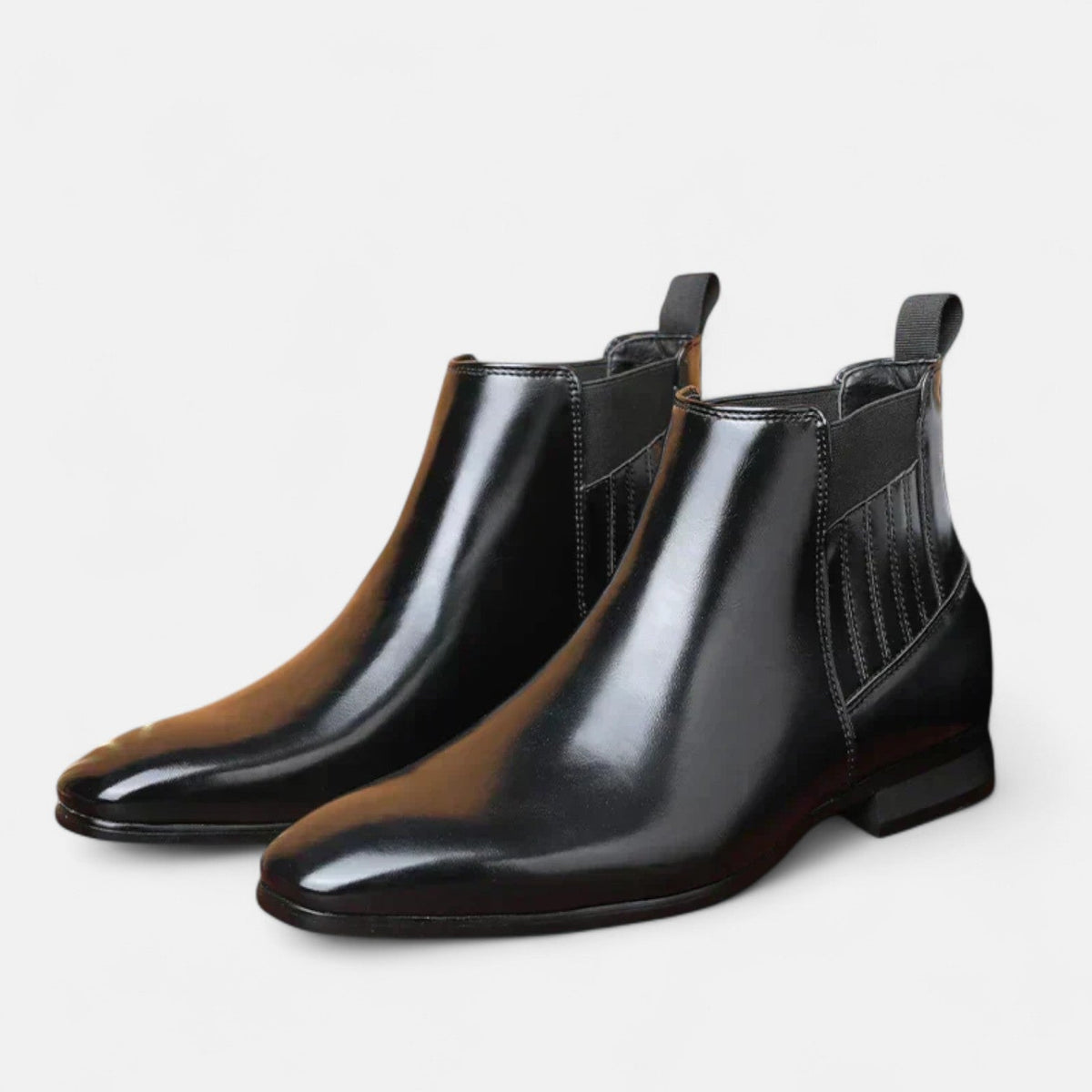 Faustino™ | Stilvolle Herren-Stiefeletten aus premium Kunstleder
