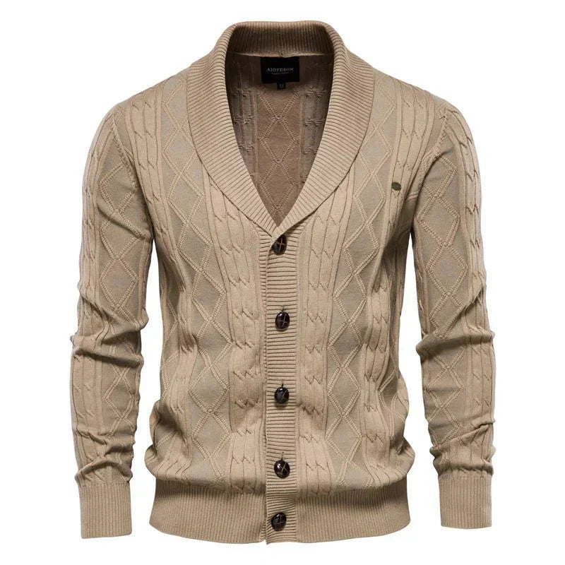Waldemar | Herren Strickjacke mit Knopfleiste