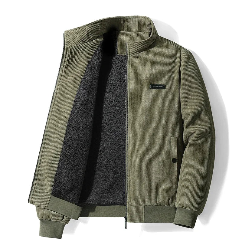 Udo - Fleece-Lined Cordjacke
