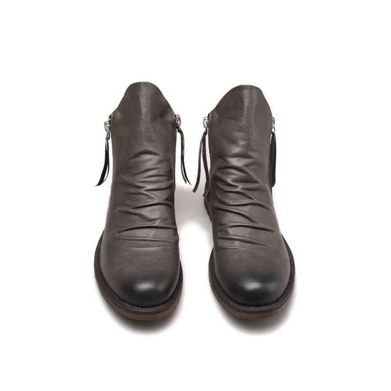 Marco - Leder Chelsea-Stiefel