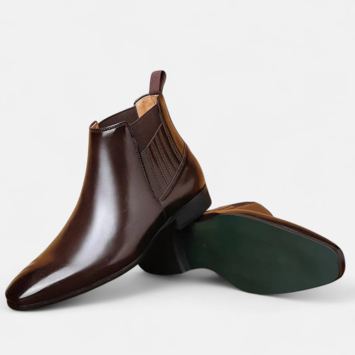 Faustino™ | Stilvolle Herren-Stiefeletten aus premium Kunstleder