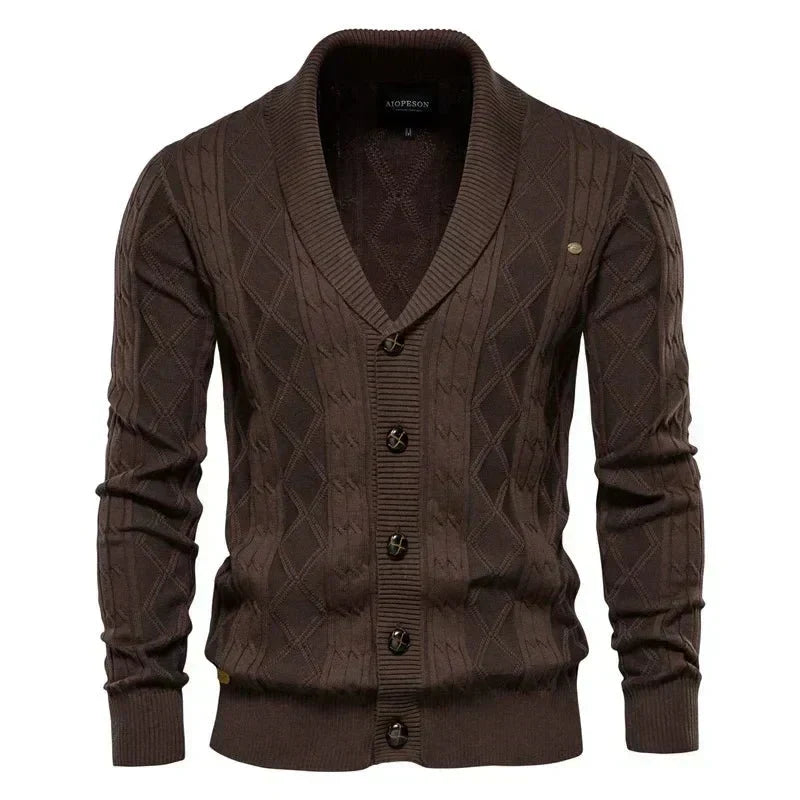 Waldemar | Herren Strickjacke mit Knopfleiste
