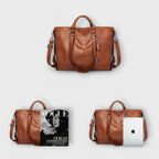 Olivia - Geräumige Lederhandtasche