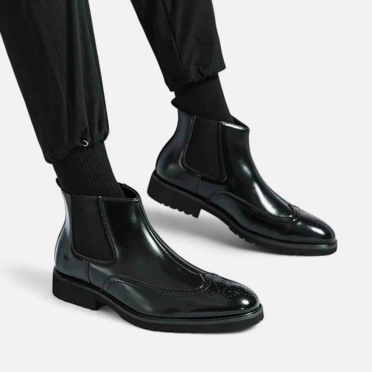 Marzio™ | Stilvolle Chelsea-Stiefel für Herren aus hochwertigem Kunstleder