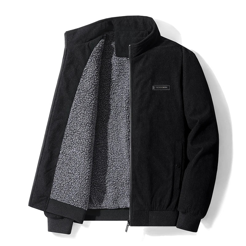 Udo - Fleece-Lined Cordjacke