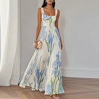 Oriah | A-Line Floral Maxi Dress