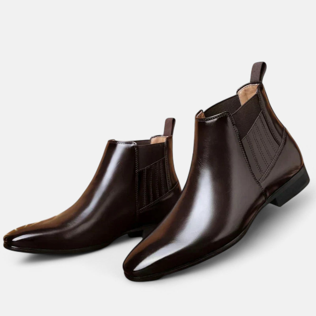 Faustino™ | Stilvolle Herren-Stiefeletten aus premium Kunstleder