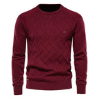 Theodor | Herren Pullover mit Rautendesign