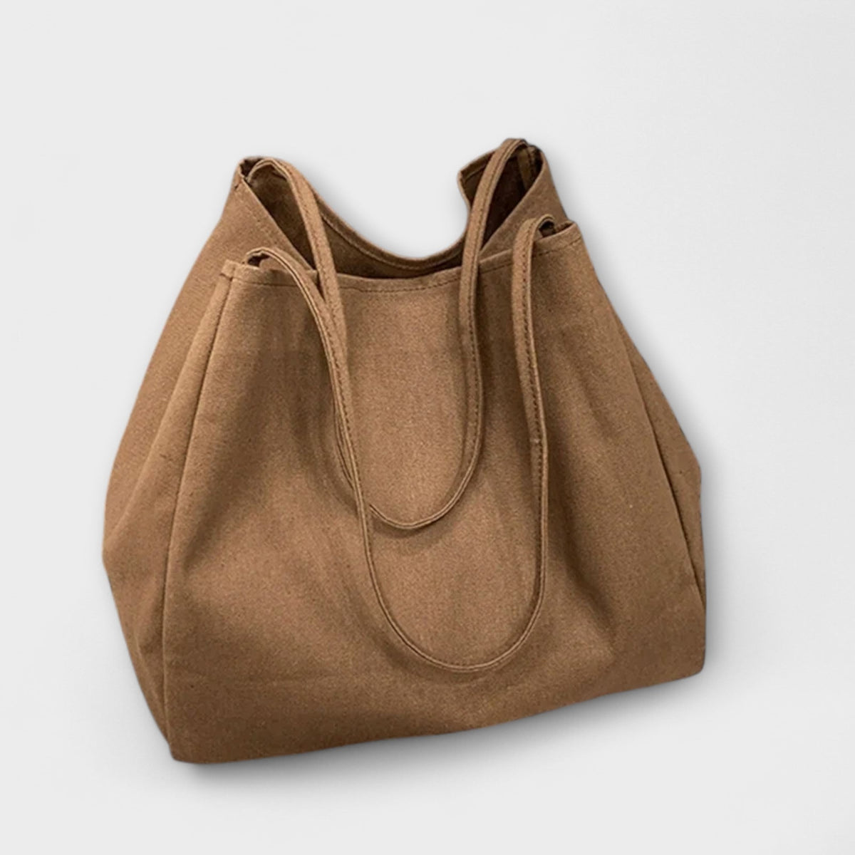 Olivia - Premium Große Canvas-Shopper-Tasche