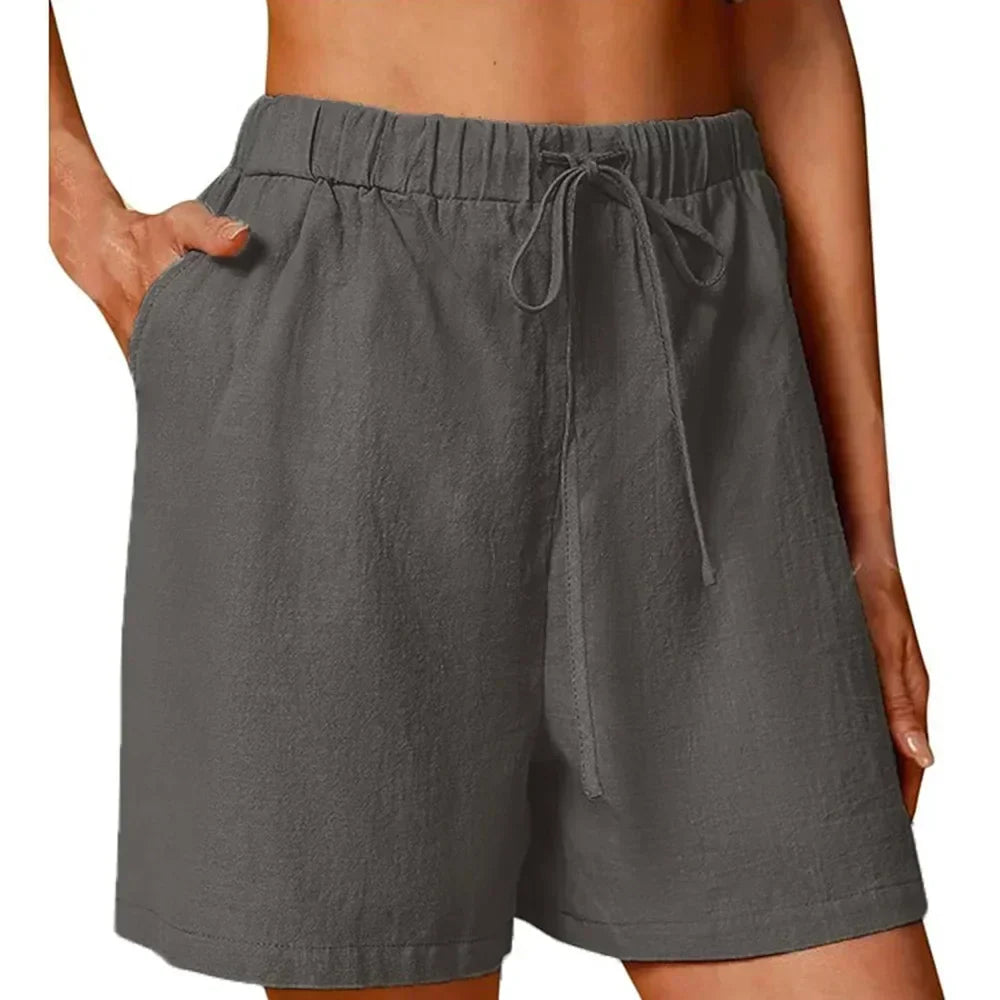 Sophie - Kurze Hose mit verstellbarem Kordelzug