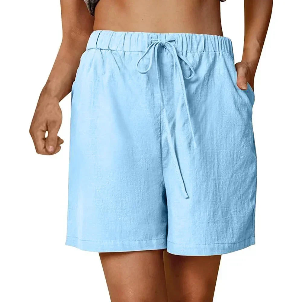 Sophie - Kurze Hose mit verstellbarem Kordelzug