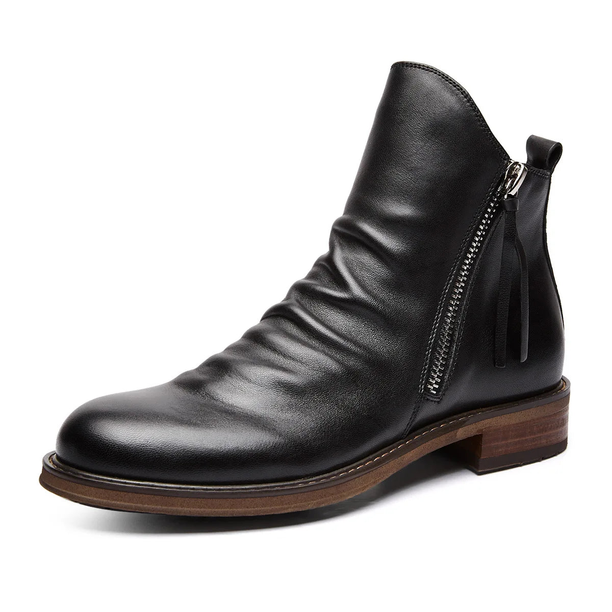 Marco - Leder Chelsea-Stiefel