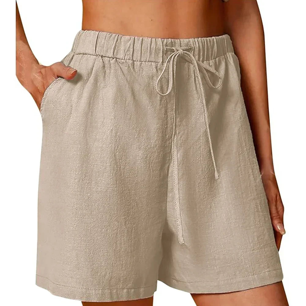 Sophie - Kurze Hose mit verstellbarem Kordelzug