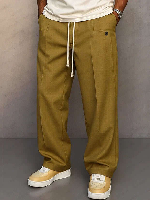 Victor - Elegante Herrenhose mit verstellbarem Tunnelzug