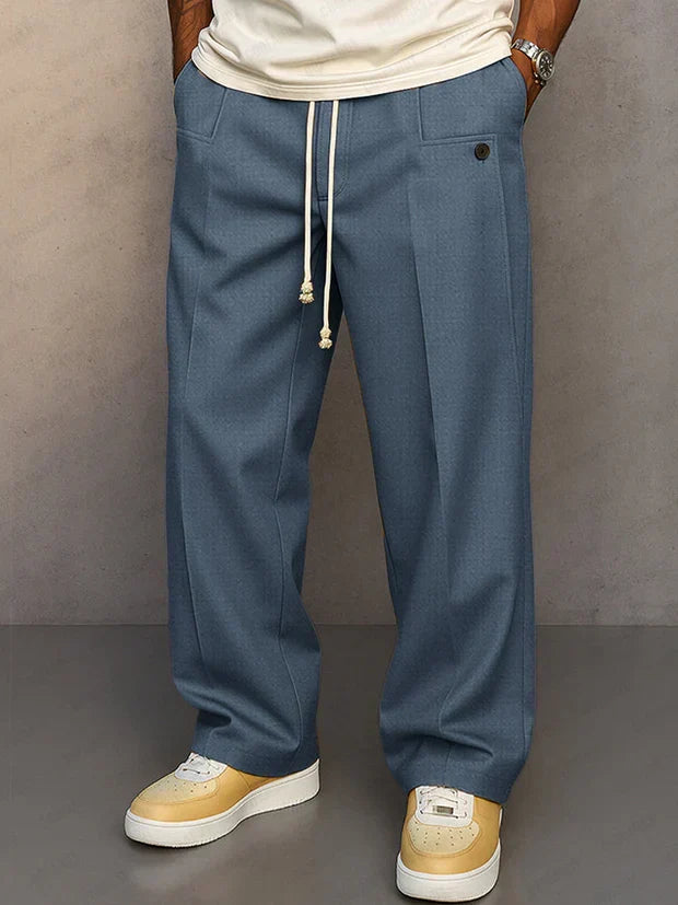 Victor - Elegante Herrenhose mit verstellbarem Tunnelzug