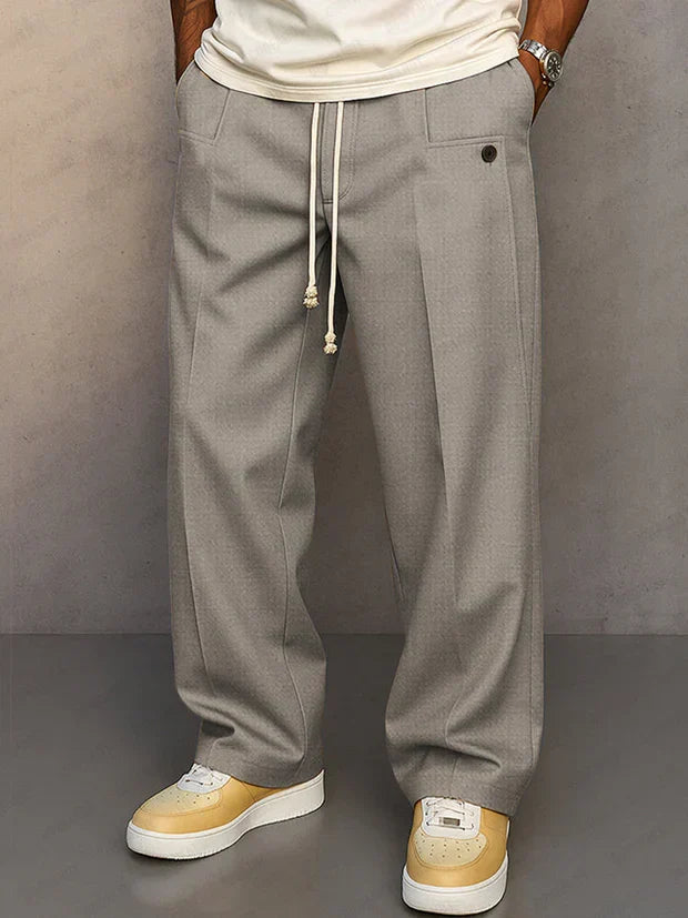 Victor - Elegante Herrenhose mit verstellbarem Tunnelzug